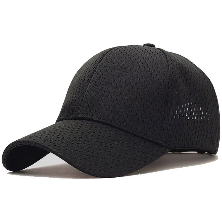 Casquettes de baseball en cours d'exécution à 6 panneaux en maille