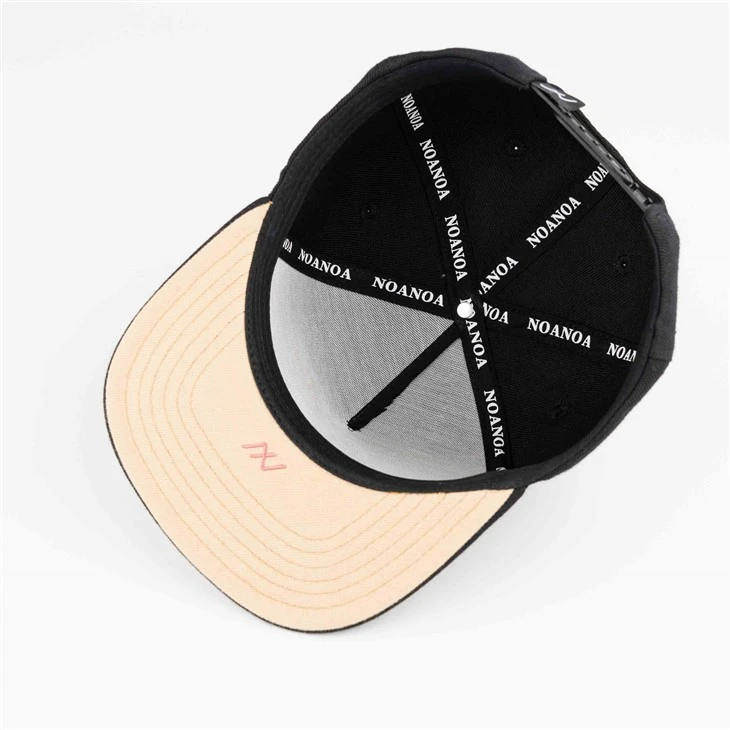 Creative Logo Black Snapback Cap