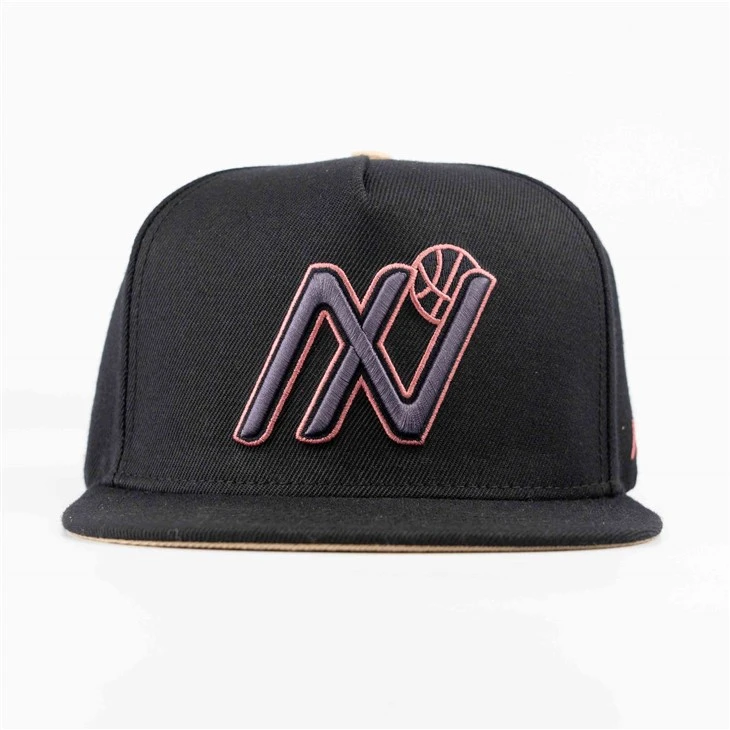 Creative Logo Black Snapback Cap
