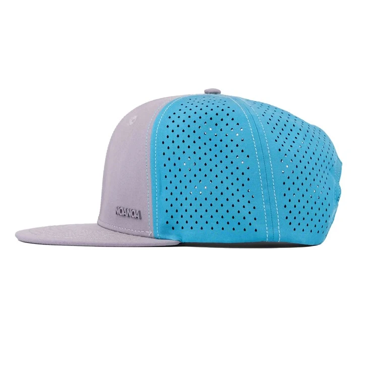 TCAP Custom Polyester Fabric Cap Metal Patch Cap Golf Snapback Waterproof Hat